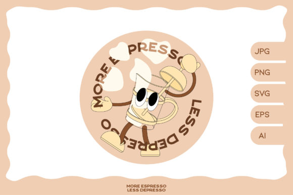 Download Coffee Retro Sublimations and Stickers - Retro sublimations Collection