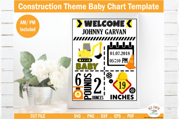 Download Construction Theme Baby Announcement&nbsp;&nbsp; - Baby announcement Collection