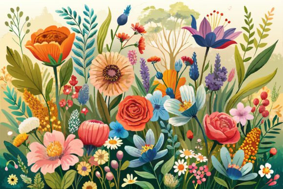 Download Boho Watercolor Wildflowers - Premium Resources